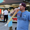 Baseball bat beer mug