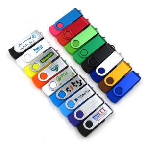 Swivel metal usb flash drive