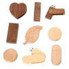 Wooden USB flash drive