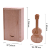 Guitar wooden usb flash disk
