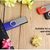 Swivel metal usb flash drive