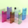 Flat watter bottle