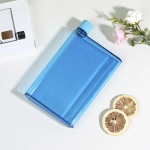 Flat watter bottle