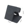 3 in 1 Foldable wireless charging phone holder