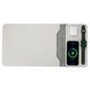 Wireless charging tablet bag for phone/earbuds/iwatch